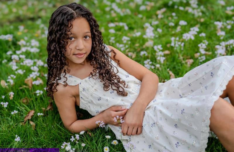 Foto uit de fotoshoot van Amber en Gracita